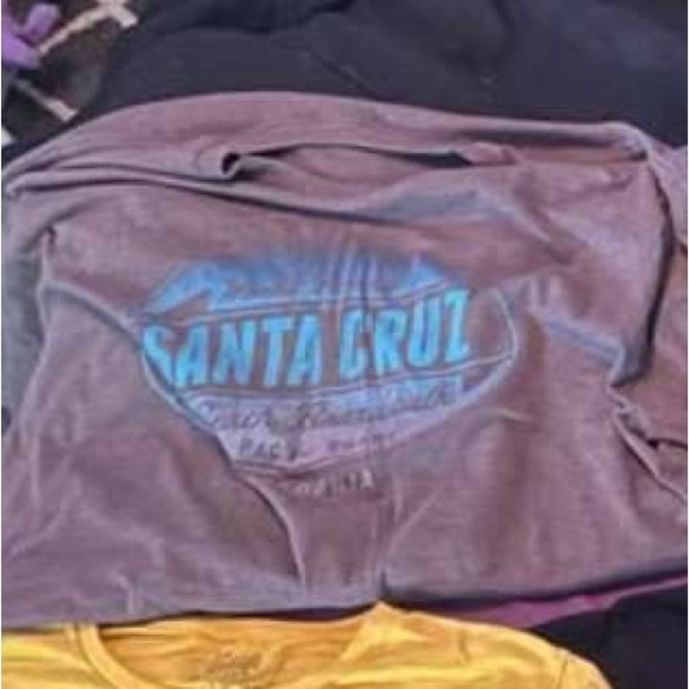 Brown Santa Cruz shirt